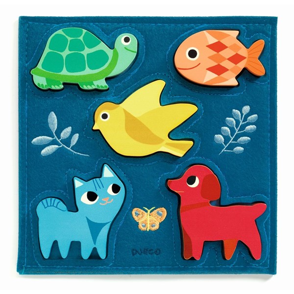 Djeco (01057) - "Gataki" - 5 Teile Puzzle