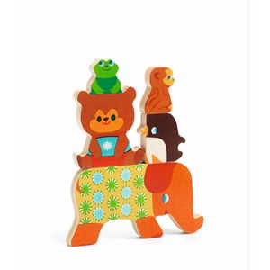 Djeco (01056) - "Woodypile" - 5 Teile Puzzle