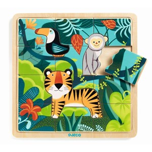 Djeco (01810) - "Jungle" - 16 Teile Puzzle