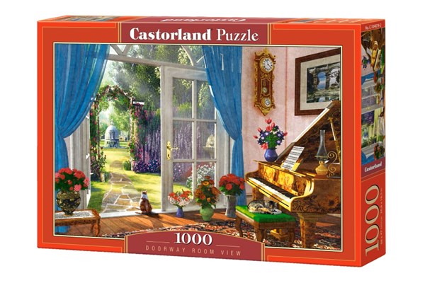 Castorland (C-104079) - "Blick in den Garten" - 1000 Teile Puzzle