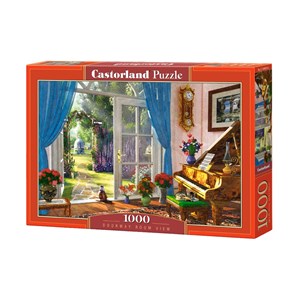 Castorland (C-104079) - "Blick in den Garten" - 1000 Teile Puzzle