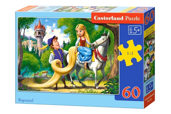 Castorland (B-066124) - "Rapunzel" - 60 Teile Puzzle