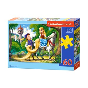 Castorland (B-066124) - "Rapunzel" - 60 Teile Puzzle