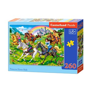 Castorland (B-27507) - "Princess Horse Ride" - 260 Teile Puzzle