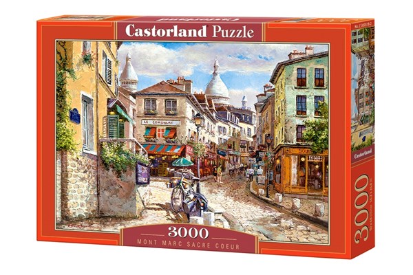 Castorland (C-300518) - "Sacré Coeur, Paris, Frankreich" - 3000 Teile Puzzle