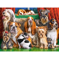 Castorland (C-300501) - "Der Hunde-Club" - 3000 Teile Puzzle