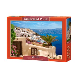 Castorland (C-200672) - "Blick auf Santorin" - 2000 Teile Puzzle
