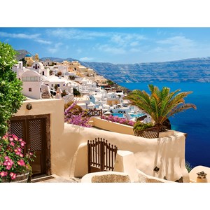 Castorland (C-200672) - "Blick auf Santorin" - 2000 Teile Puzzle