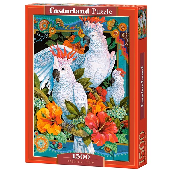Castorland (C-151714) - "Tropisches Trio" - 1500 Teile Puzzle