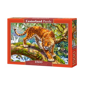 Castorland (C-151752) - "Schleichender Jaguar" - 1500 Teile Puzzle