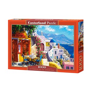 Castorland (C-104130) - "Romantischer Ausblick" - 1000 Teile Puzzle