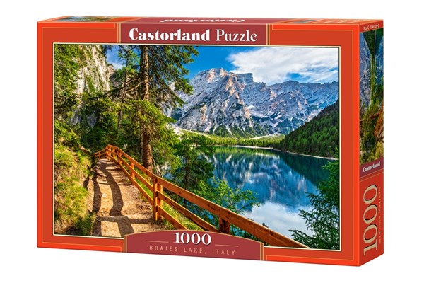 Castorland (C-104109) - "Pragser Wildsee, Italien" - 1000 Teile Puzzle