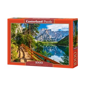 Castorland (C-104109) - "Pragser Wildsee, Italien" - 1000 Teile Puzzle