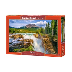 Castorland (B-53117) - "Mystischer Wasserfall" - 500 Teile Puzzle