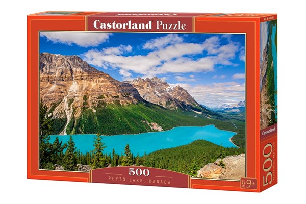 Castorland (B-53056) - "Peyto Lake Bergsee" - 500 Teile Puzzle