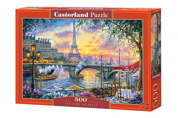 Castorland (B-53018) - "Auszeit in Paris" - 500 Teile Puzzle