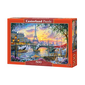 Castorland (B-53018) - "Auszeit in Paris" - 500 Teile Puzzle
