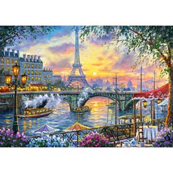 Castorland (B-53018) - "Auszeit in Paris" - 500 Teile Puzzle