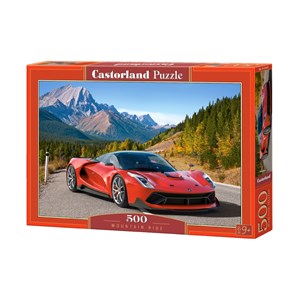 Castorland (B-52967) - "Roter Edelsportwagen" - 500 Teile Puzzle