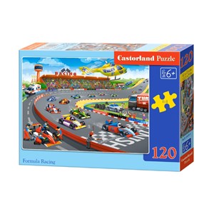 Castorland (B-13470) - "Formula Racing" - 120 Teile Puzzle