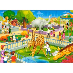 Castorland (B-066155) - "Zoo Visit" - 60 Teile Puzzle