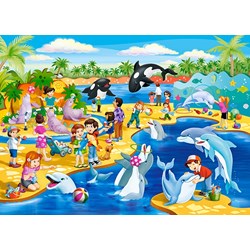 Castorland (B-066148) - "Dolphinarium" - 60 Teile Puzzle