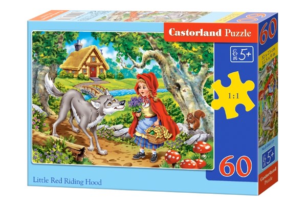 Castorland (B-066117) - "Rotkäppchen" - 60 Teile Puzzle