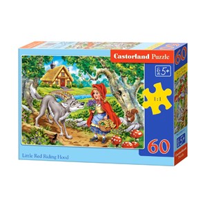 Castorland (B-066117) - "Rotkäppchen" - 60 Teile Puzzle