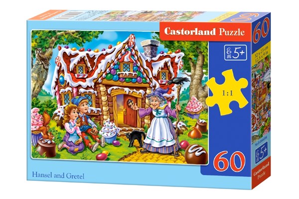 Castorland (B-066094) - "Hansel & Gretel" - 60 Teile Puzzle