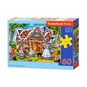 Castorland (B-066094) - "Hansel & Gretel" - 60 Teile Puzzle
