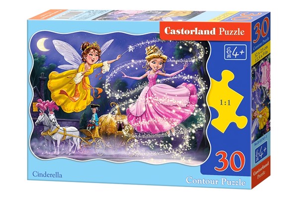Castorland (B-03747) - "Aschenputtel" - 30 Teile Puzzle