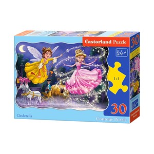 Castorland (B-03747) - "Aschenputtel" - 30 Teile Puzzle