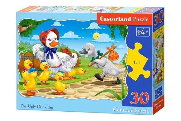 Castorland (B-03723) - "Das hässliche Entlein" - 30 Teile Puzzle