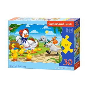 Castorland (B-03723) - "Das hässliche Entlein" - 30 Teile Puzzle