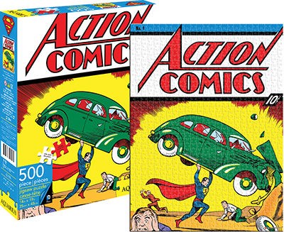 Aquarius (62105) - "Superman Cover (DC Comics)" - 500 Teile Puzzle