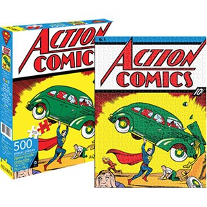 Aquarius (62105) - "Superman Cover (DC Comics)" - 500 Teile Puzzle