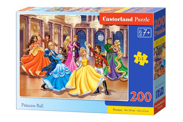 Castorland (B-222018) - "Princess Ball" - 200 Teile Puzzle