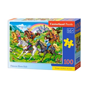 Castorland (B-111053) - "Princess Horse Ride" - 100 Teile Puzzle