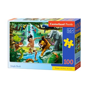 Castorland (B-111022) - "Jungle Book" - 100 Teile Puzzle
