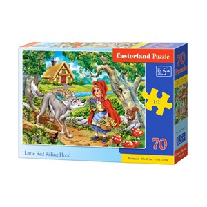 Castorland (B-070015) - "Rotkäppchen" - 70 Teile Puzzle