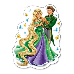 Castorland (B-04461) - "Princesses in Love" - 4 5 6 7 Teile Puzzle