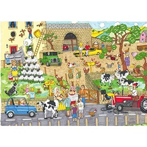 The House of Puzzles (3848) - "Funny Farm" - 1000 Teile Puzzle