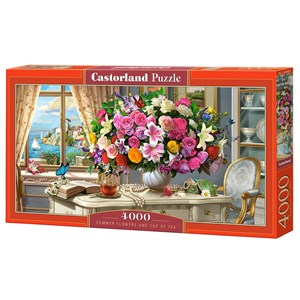 Castorland (C-400263) - "Nostalgischer Ausblick" - 4000 Teile Puzzle