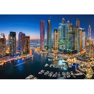 Castorland (C-151813) - "Wolkenkratzer von Dubai" - 1500 Teile Puzzle