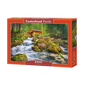 Castorland (C-151783) - "Am reißenden Bach" - 1500 Teile Puzzle