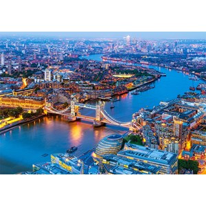 Castorland (C-104291) - "London im Abendlicht" - 1000 Teile Puzzle