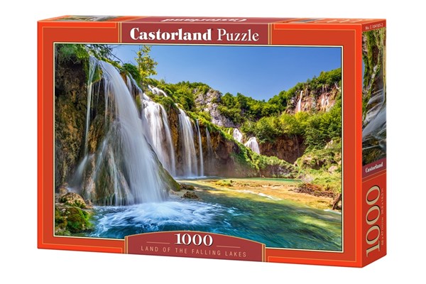 Castorland (C-104185) - "Land of the Falling Lakes" - 1000 Teile Puzzle
