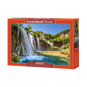 Castorland (C-104185) - "Land of the Falling Lakes" - 1000 Teile Puzzle