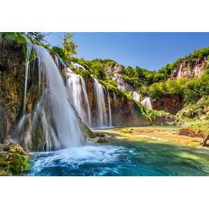 Castorland (C-104185) - "Land of the Falling Lakes" - 1000 Teile Puzzle