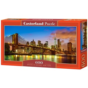 Castorland (B-060399) - "Brooklyn Bridge, New York" - 600 Teile Puzzle